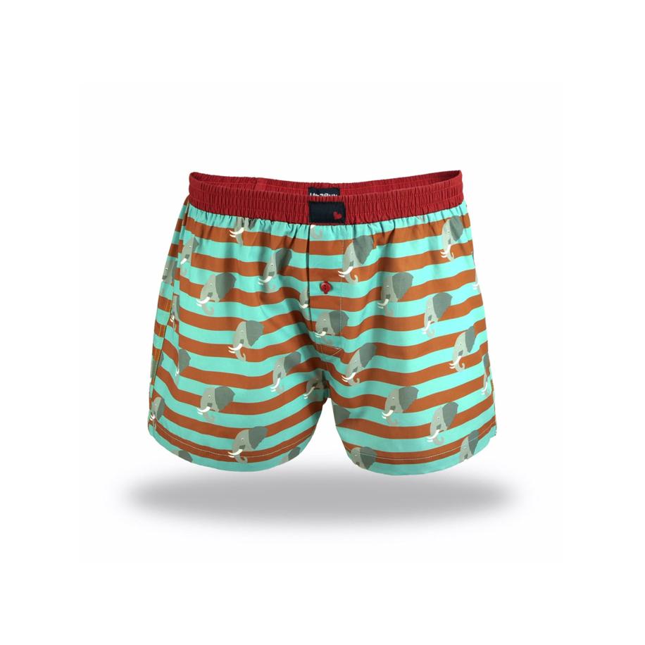 UnaBux UNABUX Boxershorts Prints turquoise / bruin -