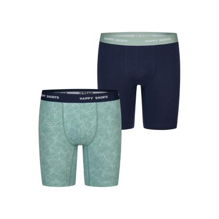Happy Shorts Happy Shorts Boxershorts Jersey Boxer Briefs blauw