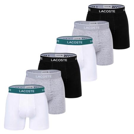 Lacoste LACOSTE Boxershorts grijs gemêleerd / zwart / wit