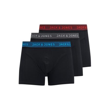 Jack & Jones JACK & JONES Boxershorts blauw / grijs / rood / zwart