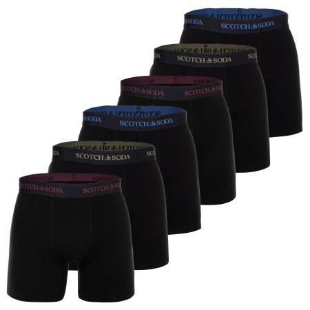 Scotch & Soda SCOTCH & SODA Boxershorts blauw / donkerrood / zwart