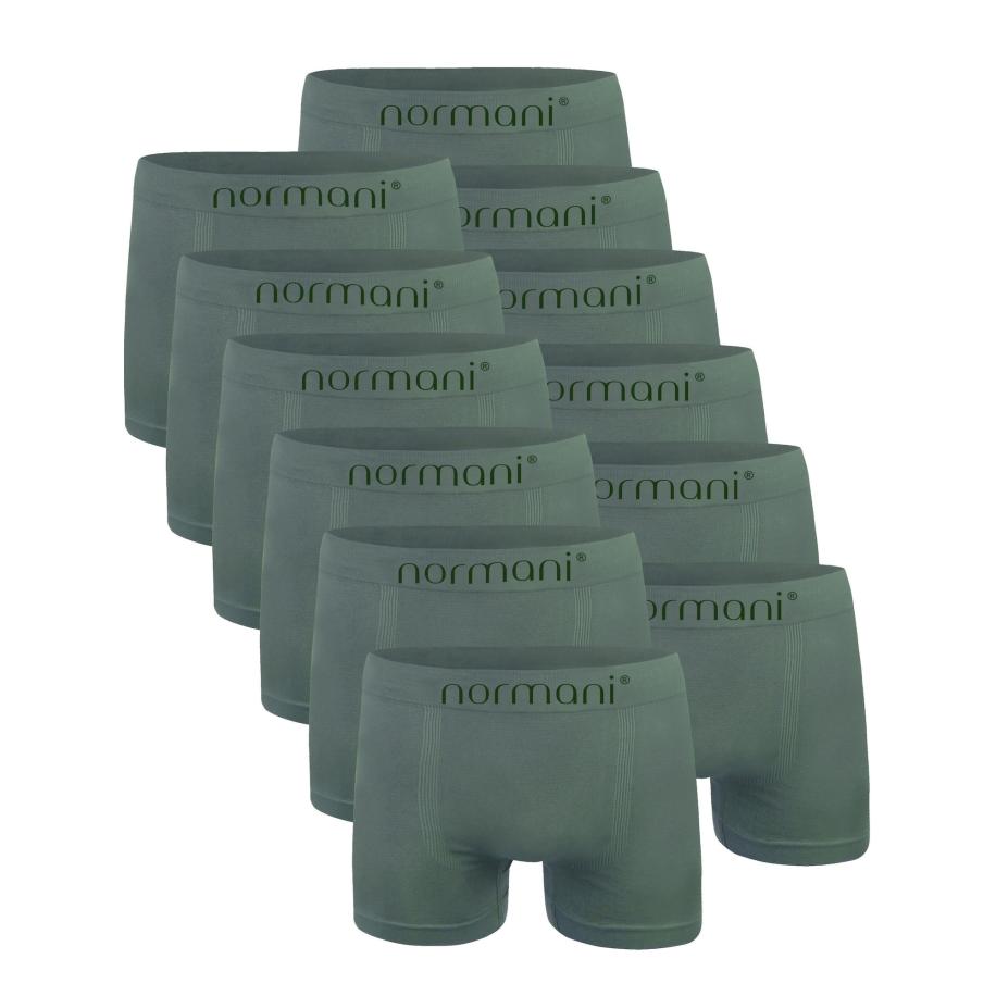 normani Boxershorts groen / donkergroen Groen