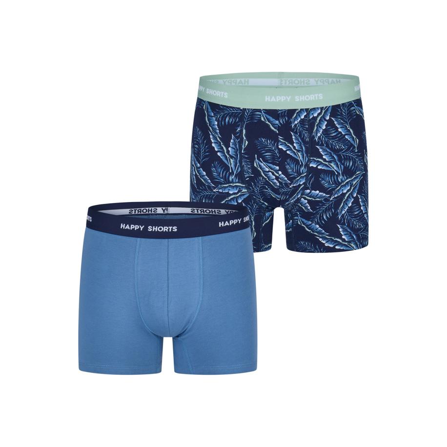 Happy Shorts Happy Shorts Boxershorts Jersey blauw -