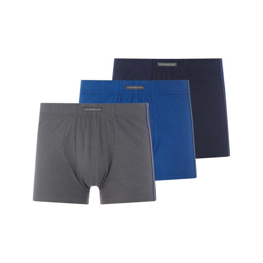 jan vanderstorm Jan Vanderstorm Boxershorts Kintan blauw / marine / grijs -
