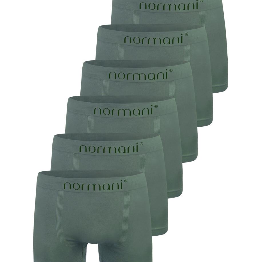normani normani Boxershorts olijfgroen / zwart -