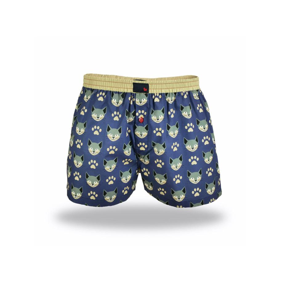 UnaBux UNABUX Boxershorts Prints blauw / geel -