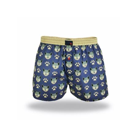 UnaBux UNABUX Boxershorts Prints blauw / geel
