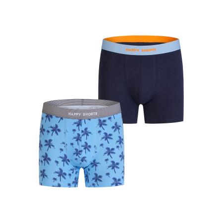 Happy Shorts Happy Shorts Boxershorts Jersey blauw