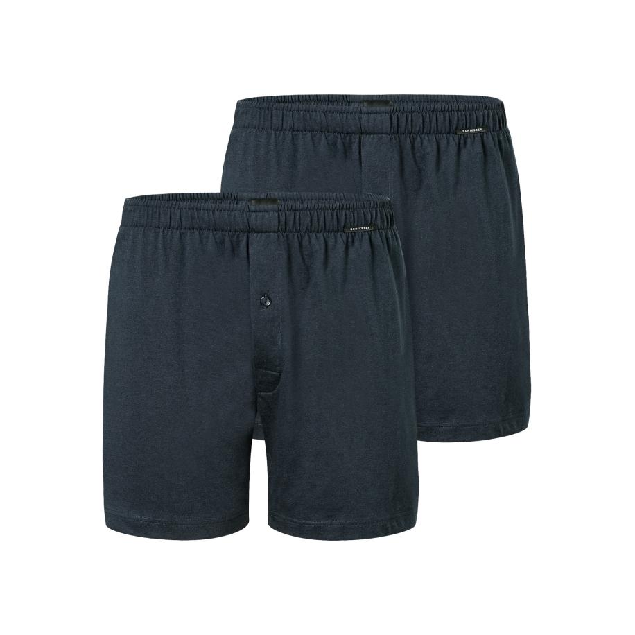 Schiesser SCHIESSER Boxershorts Basic nachtblauw -
