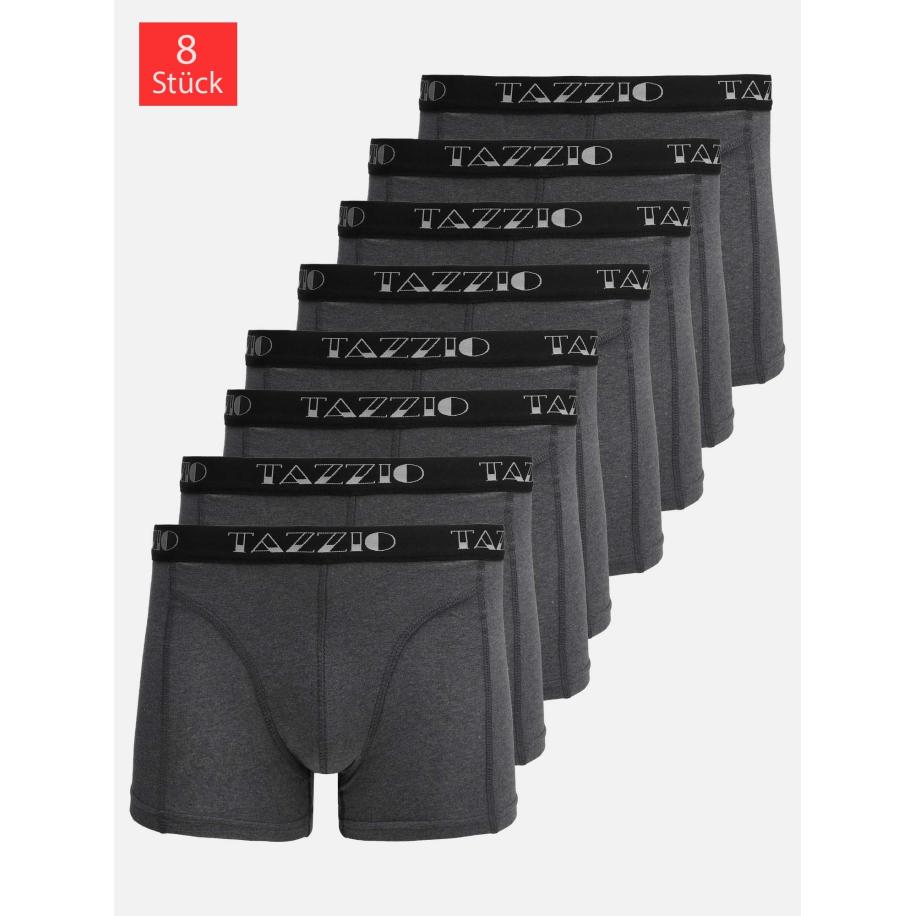 Tazzio Boxershorts BS1000 antraciet Grijs