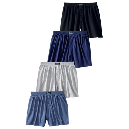 LE JOGGER LE JOGGER Boxershorts marine / navy / grijs / zwart