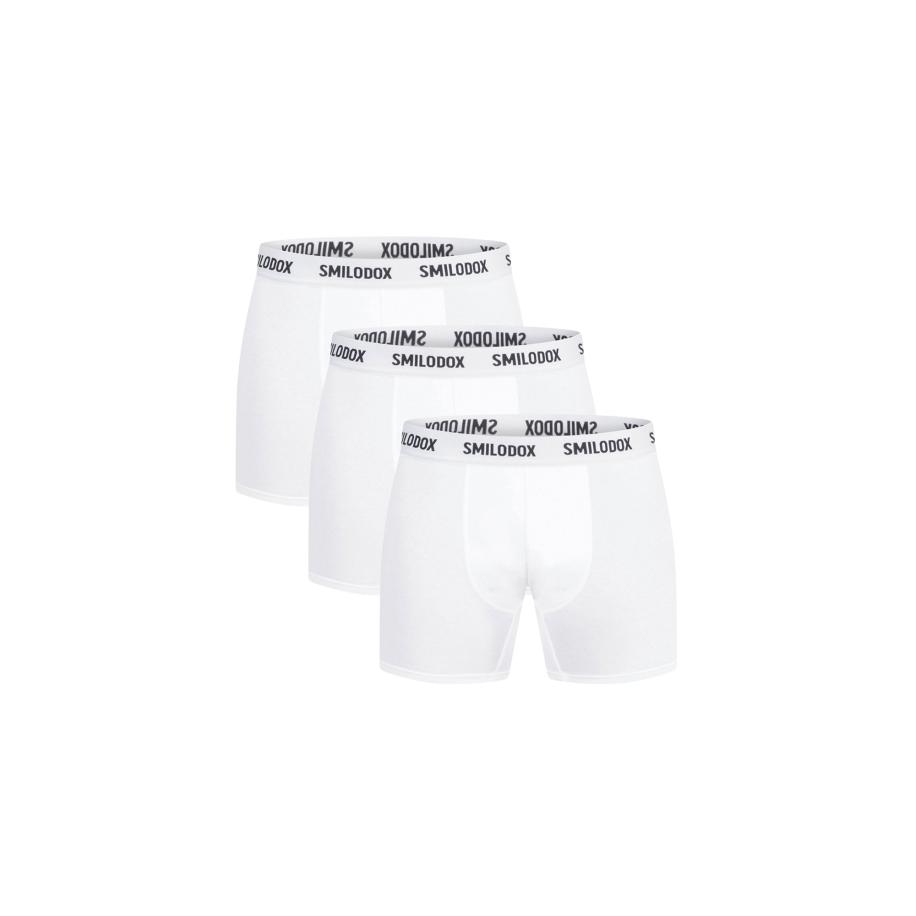 Smilodox Smilodox Boxershorts zwart / wit -
