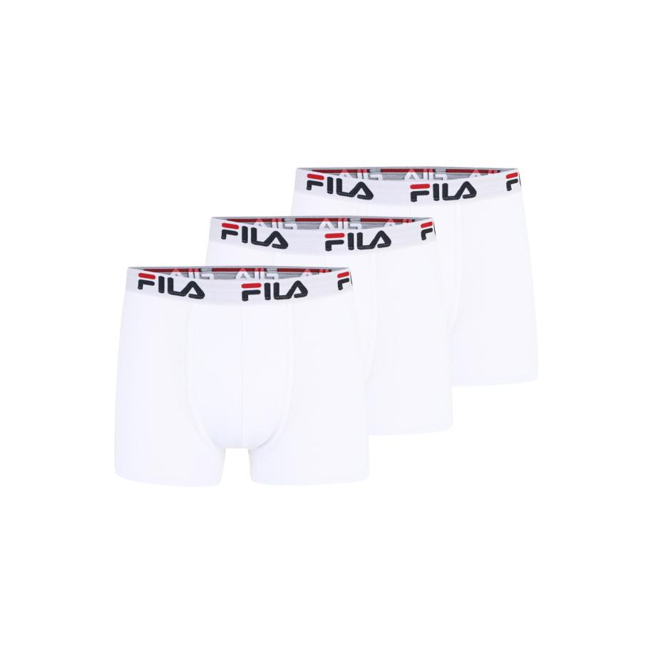 Fila FILA Boxershorts vuurrood / zwart / wit -