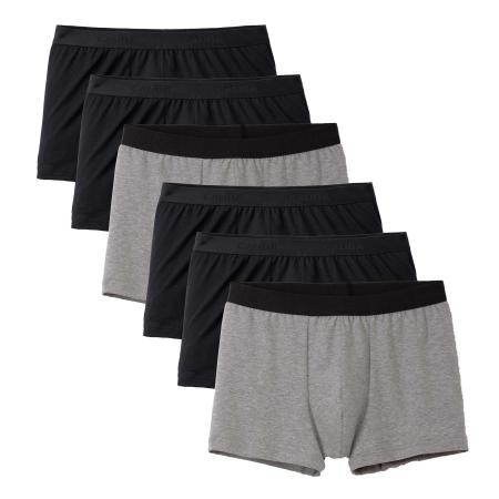 Calida CALIDA Boxershorts Natural Benefit grijs / zwart