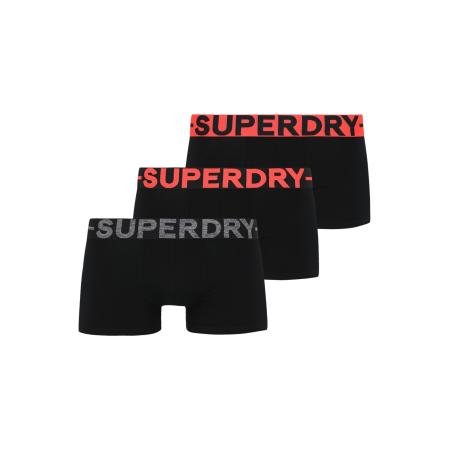 Superdry Superdry Boxershorts grijs gemêleerd / rood / zwart