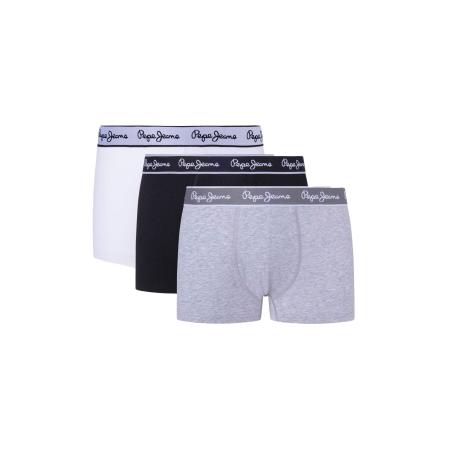 Pepe Jeans Boxershorts grijs / grijs gemêleerd / zwart / wit