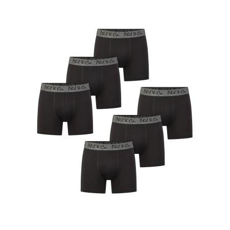 Phil & Co. Berlin Phil & Co. Berlin Boxershorts Jersey Core grijs / zwart