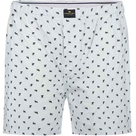 Steppin' Out Boxershort Print Lichtblauw