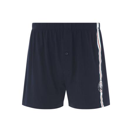 Jan Vanderstorm Boxershorts donkerblauw, Effen