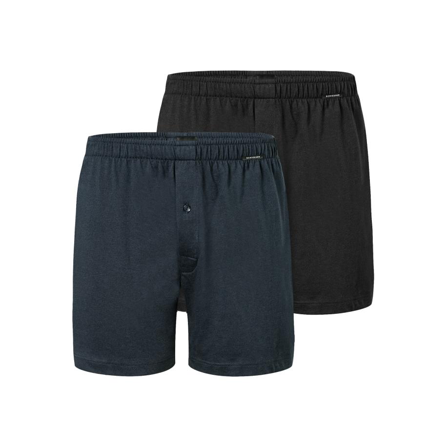 Schiesser SCHIESSER Boxershorts Basic marine / zwart -
