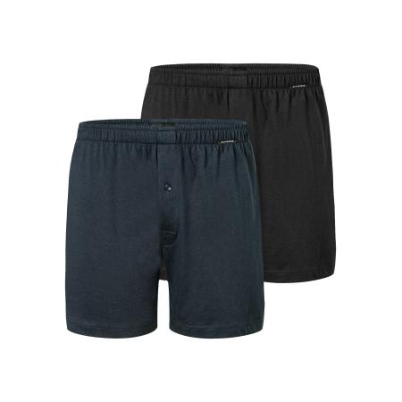 Schiesser SCHIESSER Boxershorts Basic marine / zwart