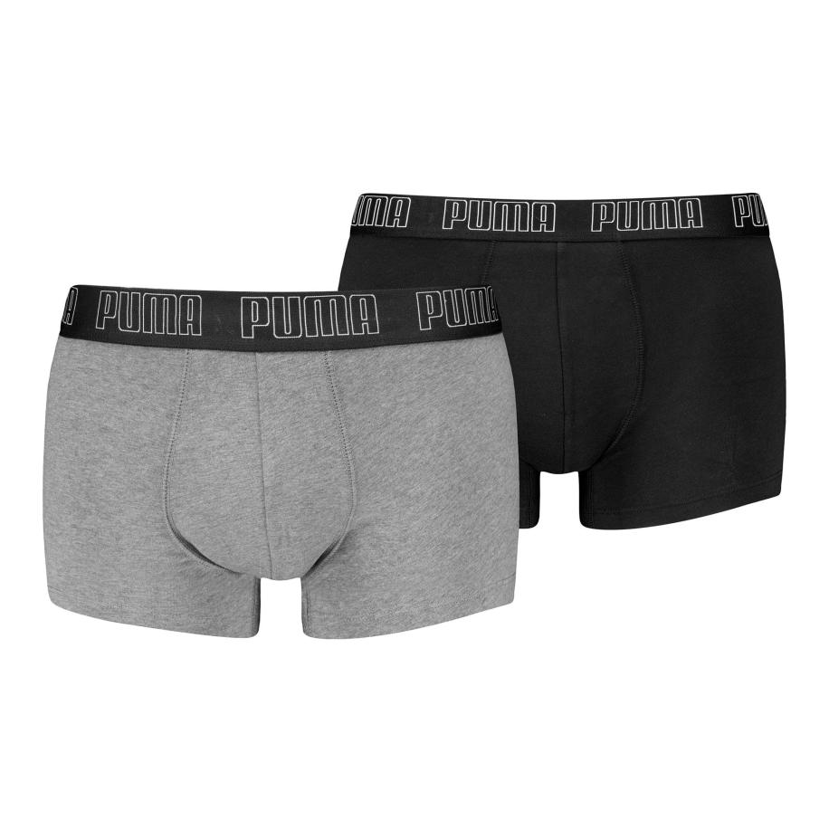 Puma PUMA Boxershorts grijs / zwart -