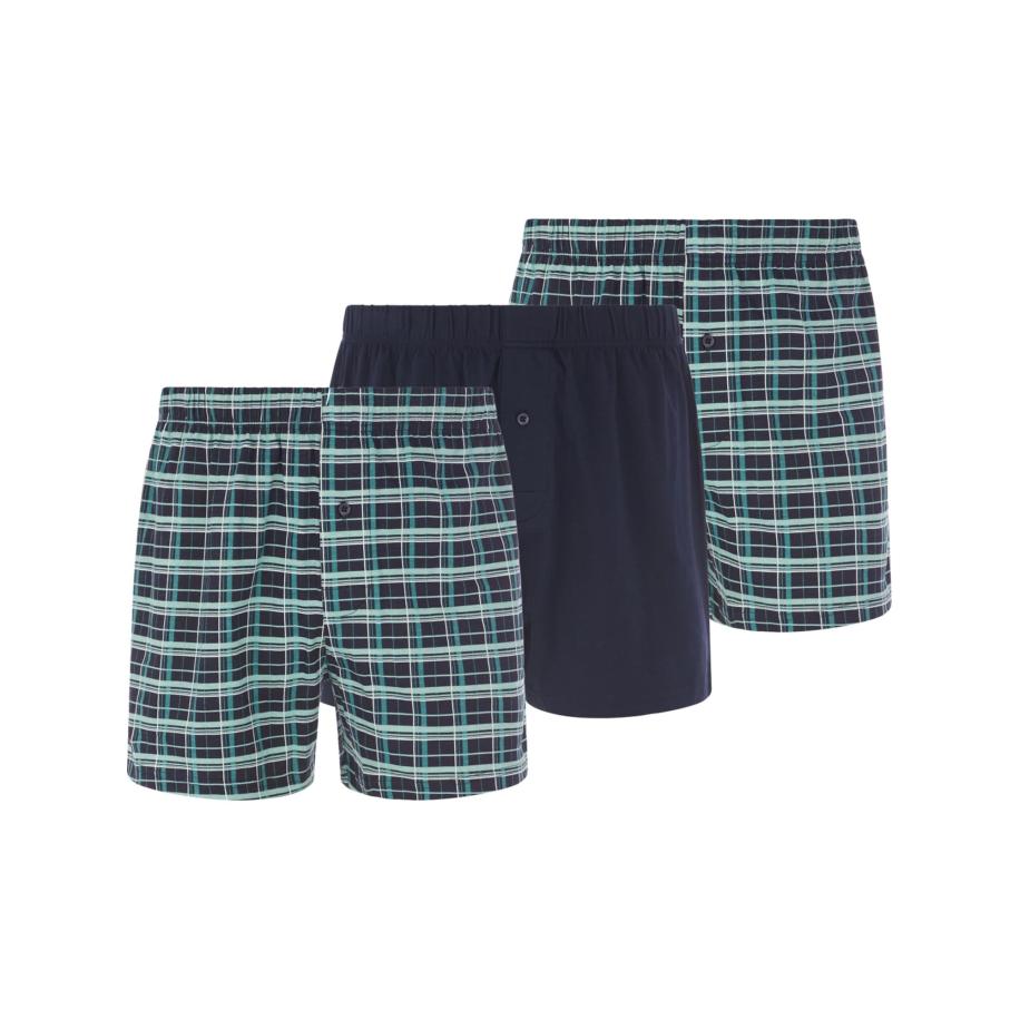 jan vanderstorm Jan Vanderstorm Boxershorts Lufried turquoise / donkerblauw / petrol -