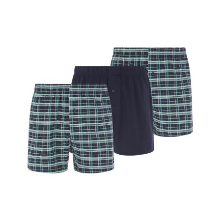 jan vanderstorm Jan Vanderstorm Boxershorts Lufried turquoise / donkerblauw / petrol