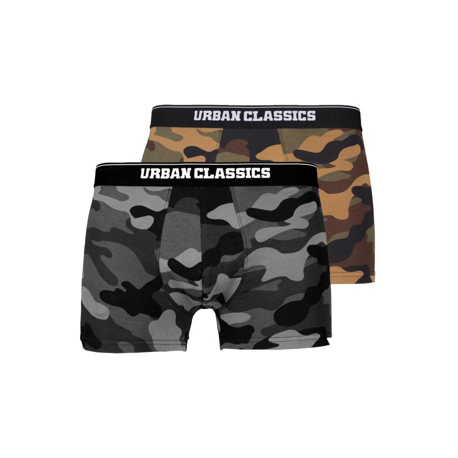 Urban Classics Urban Classics Boxershorts sand / bruin / grijs / kaki / zwart -