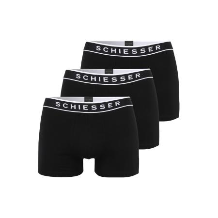 Schiesser SCHIESSER Boxershorts zwart / wit