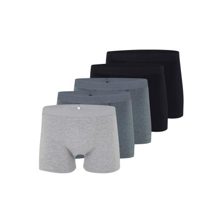 ABOUT YOU ABOUT YOU Boxershorts Falk navy / blauw gemêleerd / grijs gemêleerd