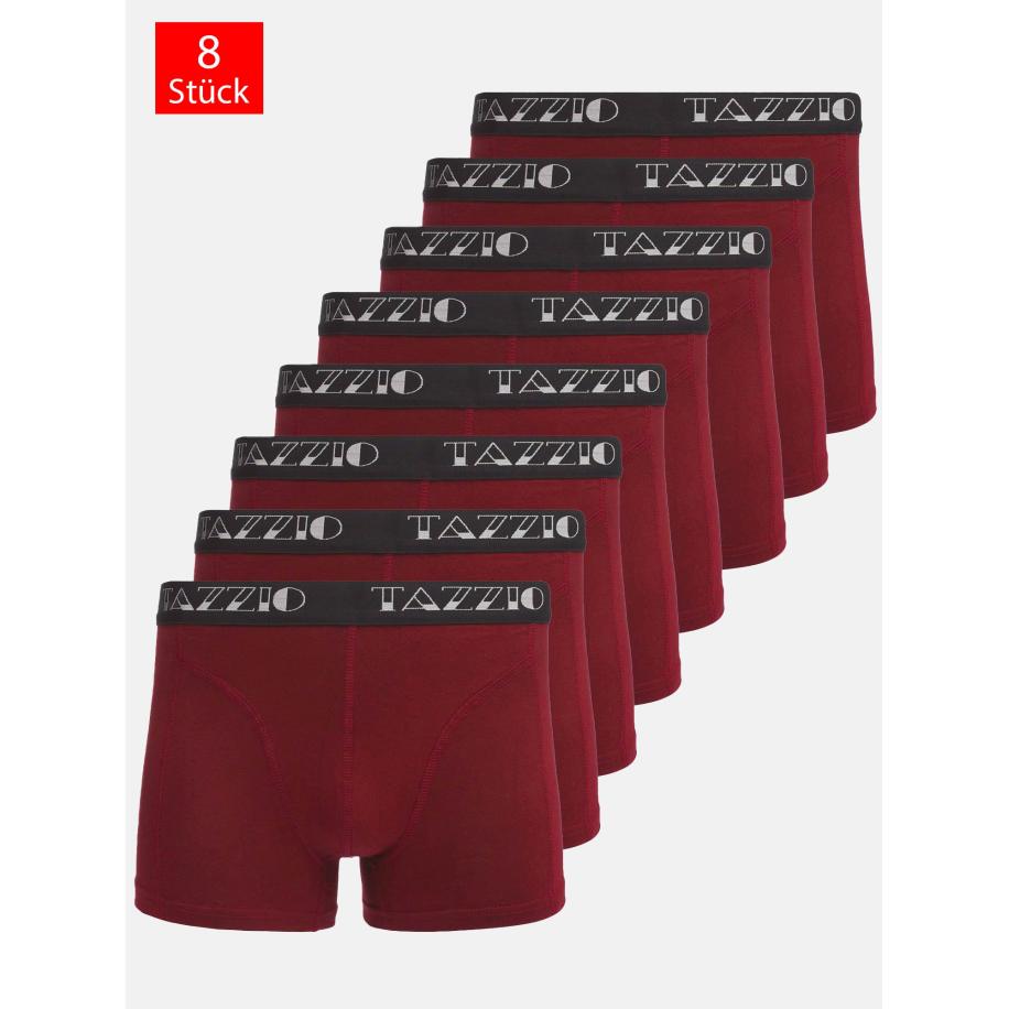 Tazzio Boxershorts BS1000 bordeaux Rood