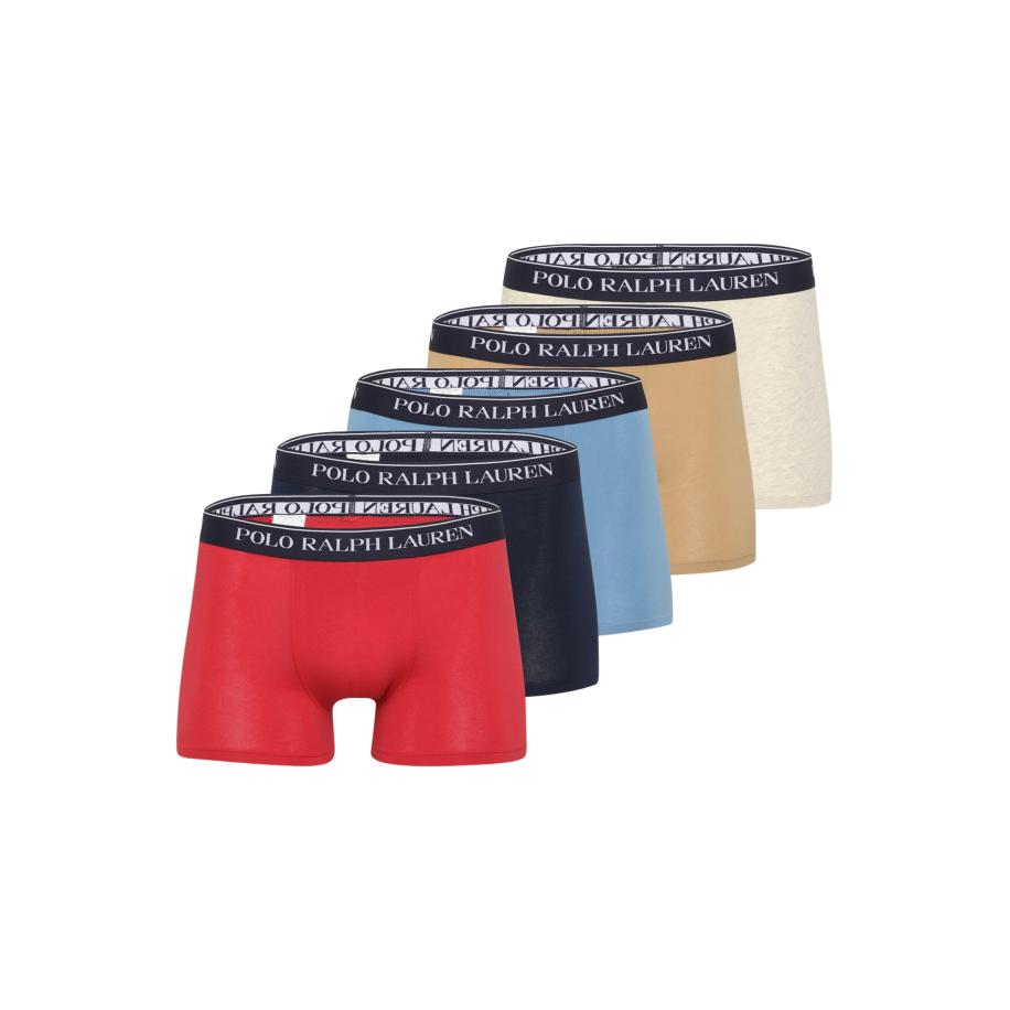 Polo Ralph Lauren Polo Ralph Lauren Boxershorts CLSSIC camel / lichtbeige / navy / lichtblauw / rood -