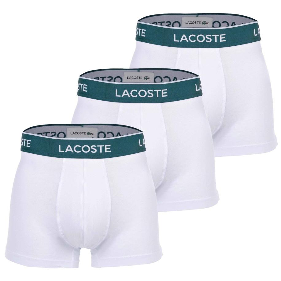 Lacoste LACOSTE Boxershorts lichtgrijs / donkergroen / wit -