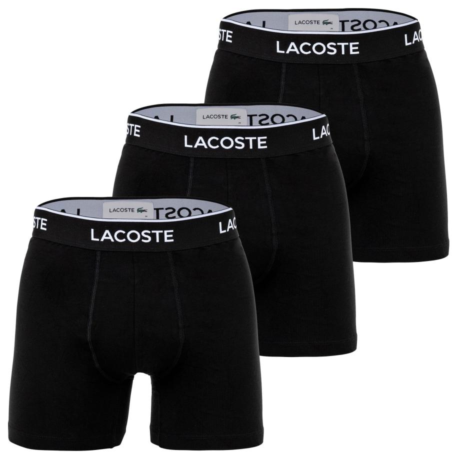 Lacoste LACOSTE Boxershorts zwart / wit -