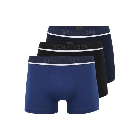 Schiesser SCHIESSER Boxershorts navy / enziaan / zwart / wit