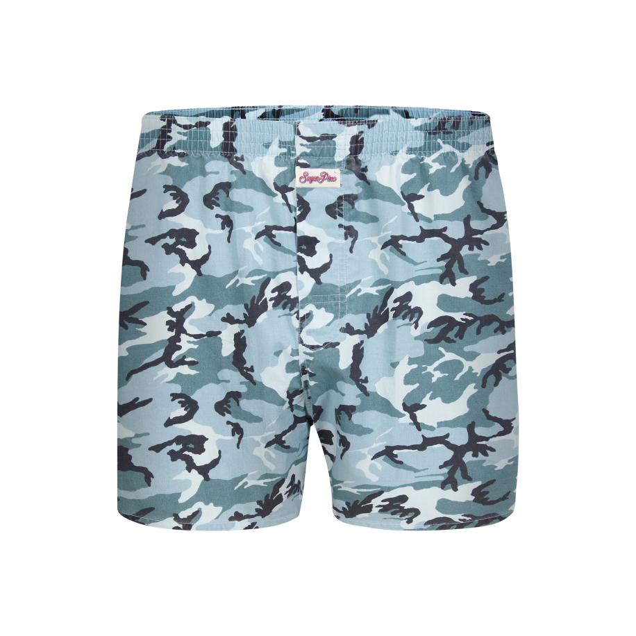 Sugar Pine Sugar Pine Boxershorts Snow Camouflage lichtblauw -
