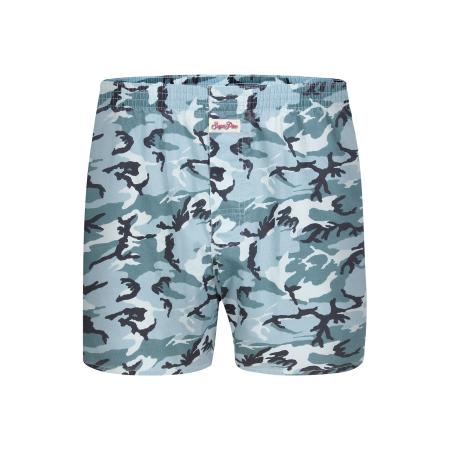 Sugar Pine Sugar Pine Boxershorts Snow Camouflage lichtblauw