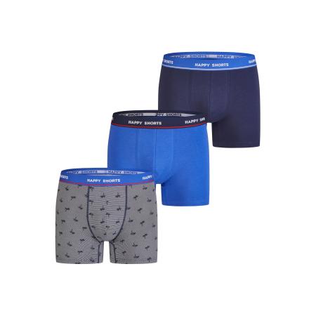 Happy Shorts Happy Shorts Boxershorts Jersey donkerblauw