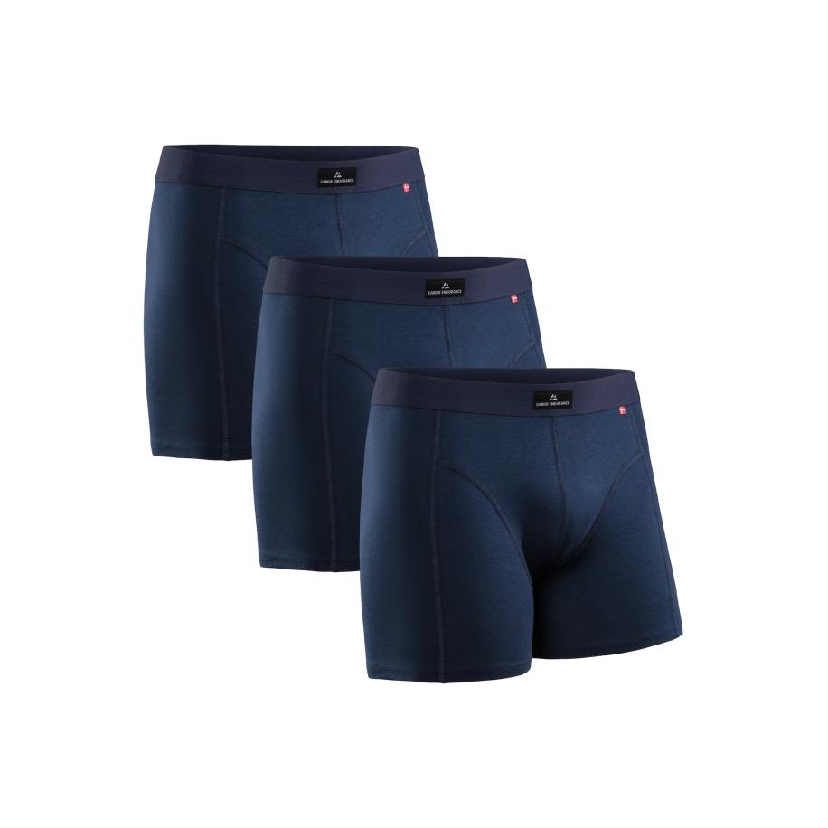 DANISH ENDURANCE DANISH ENDURANCE Boxershorts donkerblauw / zwart / wit -