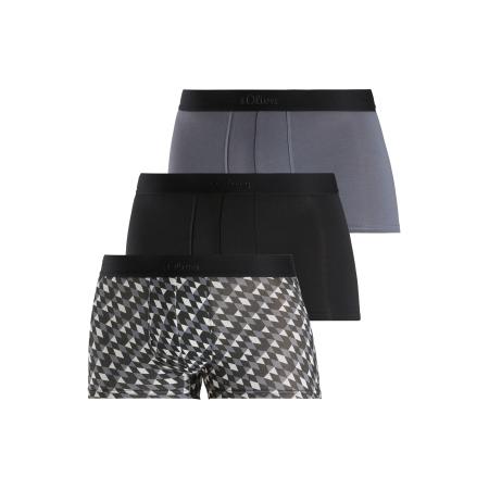 s.Oliver s.Oliver Boxershorts greige / lichtgrijs / zwart