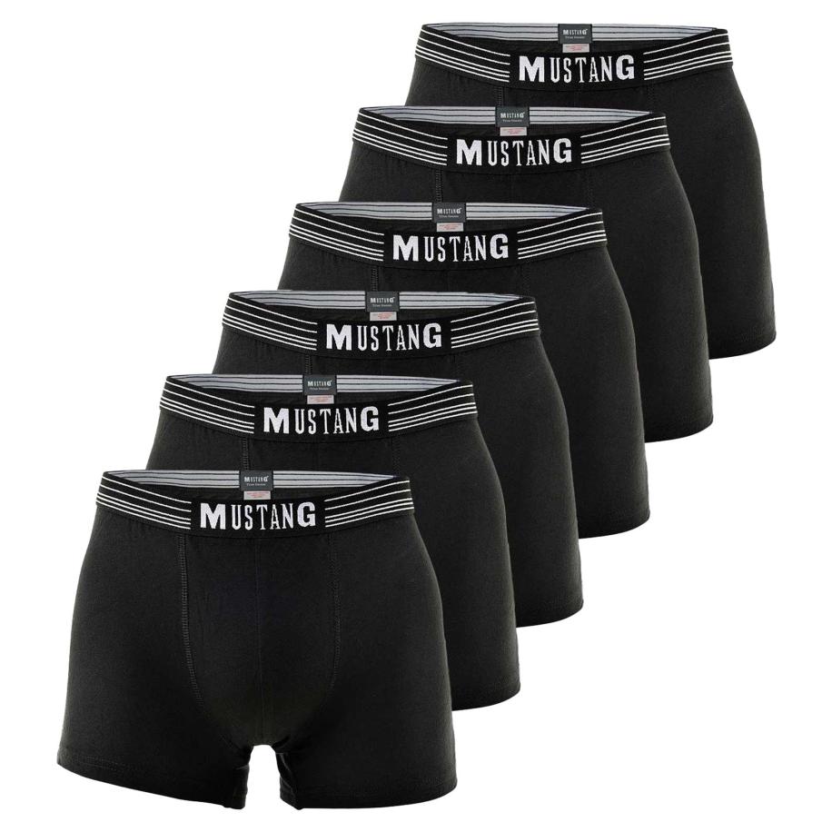 Mustang MUSTANG Boxershorts zwart / wit -