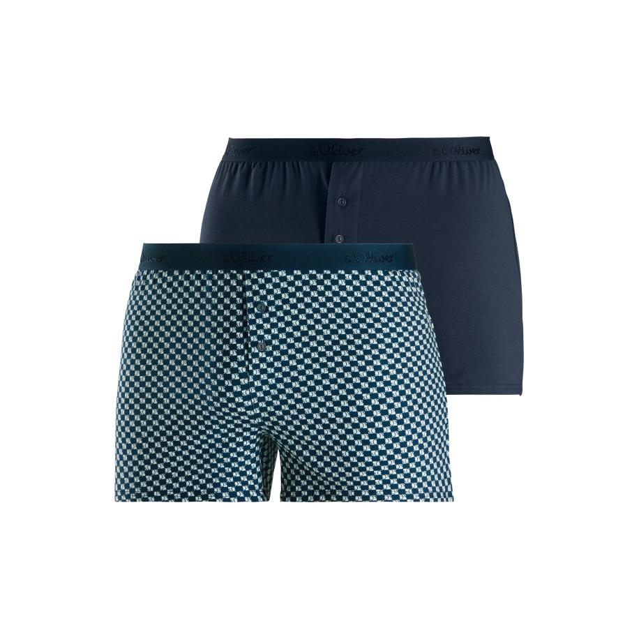 s.Oliver s.Oliver Boxershorts marine / navy / wit -