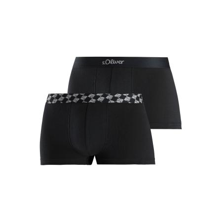 s.Oliver s.Oliver Boxershorts lichtgrijs / zwart