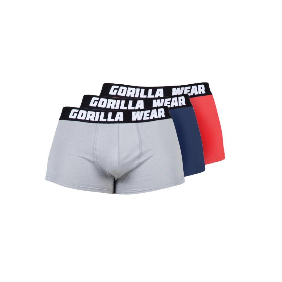 Gorilla Wear Gorilla Wear Sportondergoed blauw / lichtgrijs / rood -