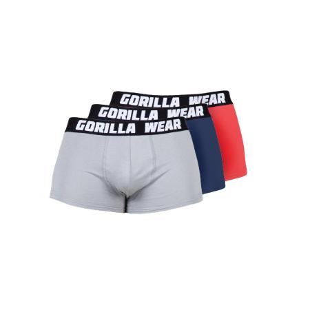 Gorilla Wear Gorilla Wear Sportondergoed blauw / lichtgrijs / rood