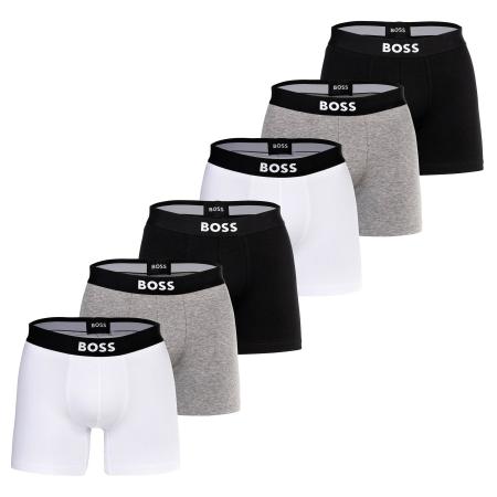 Hugo Boss BOSS Boxershorts grijs / zwart / wit