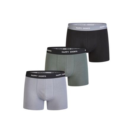 Happy Shorts Happy Shorts Boxershorts Jersey grijs