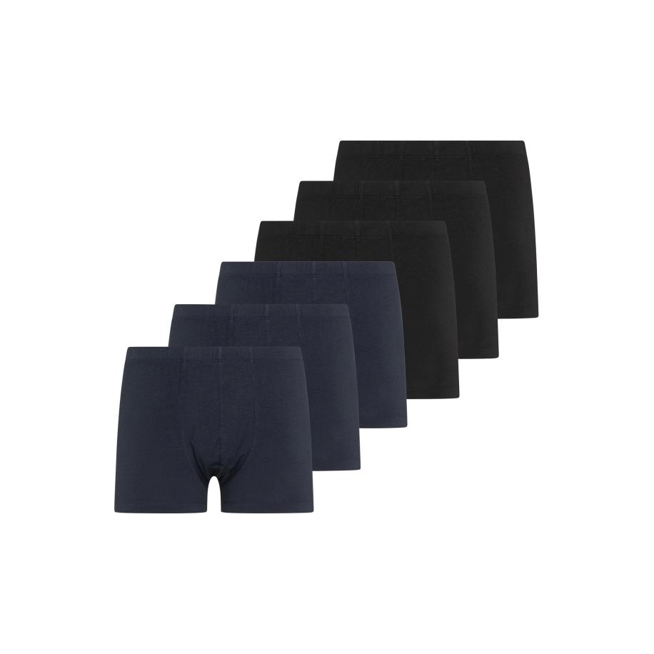 Schiesser SCHIESSER Boxershorts UNCOVER Cotton donkerblauw / zwart -