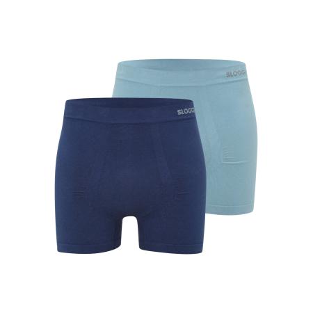 Sloggi SLOGGI Boxershorts GO lichtblauw / donkerblauw